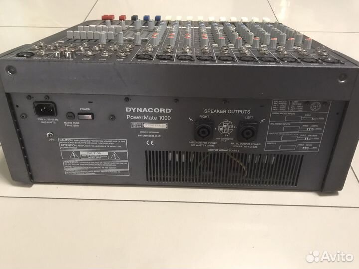 Активный микшерный пульт Dynacord 1000 - 1