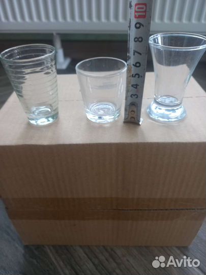 Рюмки разные