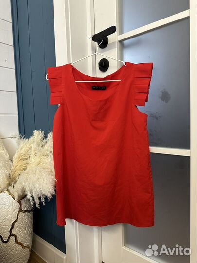 Красная рубашка вечерняя