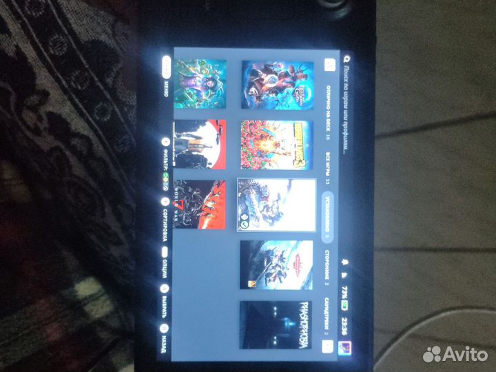 Игровая приставка steam deck