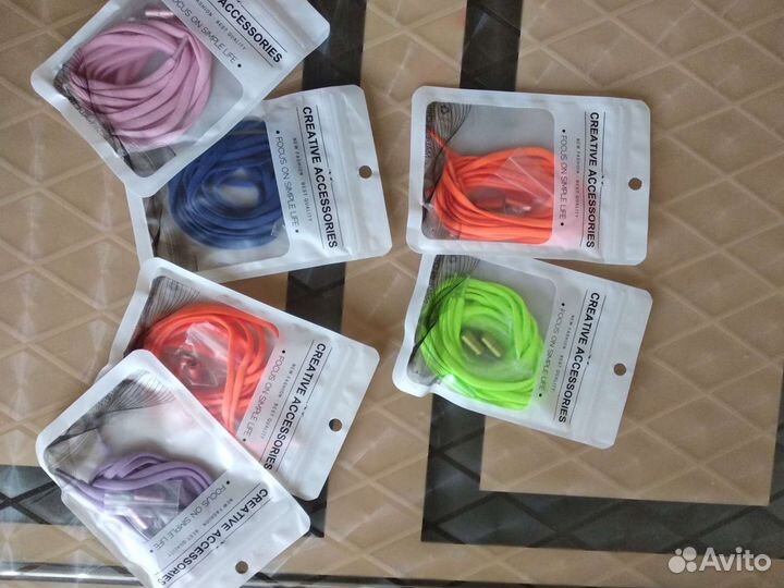 Шнурки на застежке