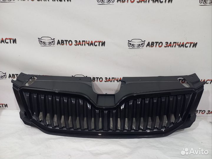 Skoda Octavia 3 A7 решётка радиатора чёрная