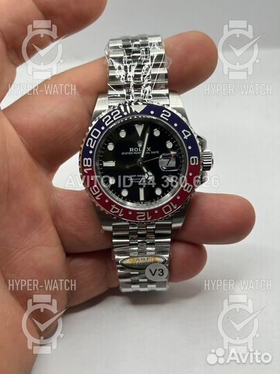 Часы Rolex GMT Master II 40mm 126710blro ARF V3