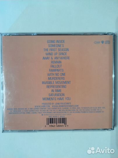 John Frusciante (rhcp) - CD, 2001