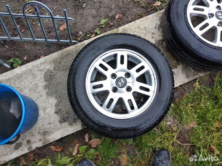 Летние колеса r13 4x100 на литых дисках