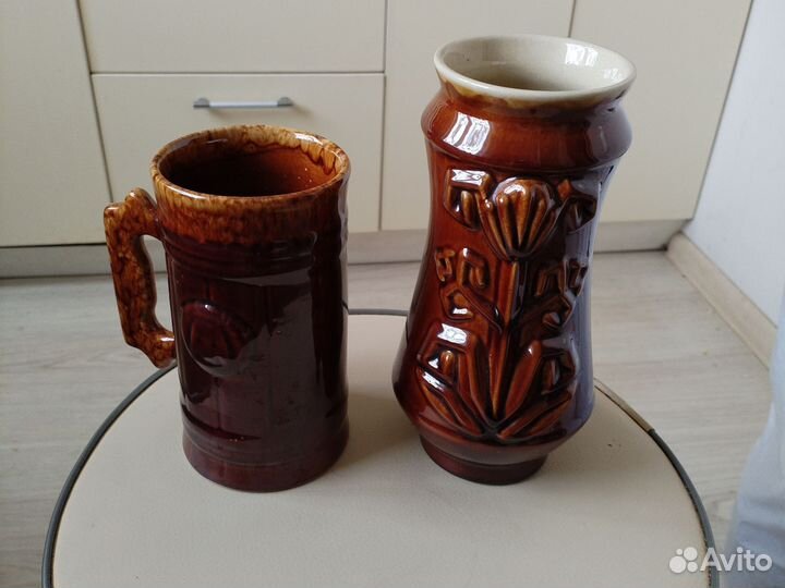 Советская обливная керамика. Редкая