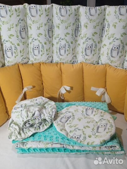 Детское постельное белье Бортики в кроватку Новые