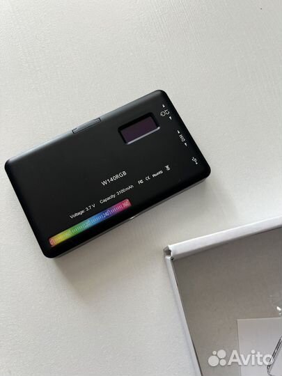 Видеосвет портативный rgb