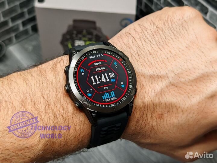 Мужские часы Garmin GPS Fenix 7