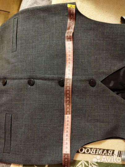 Школьный жилет Топтыжка (серый)