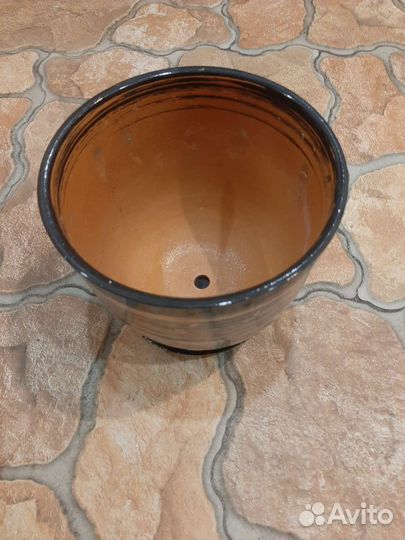 Цветочный горшок керамика