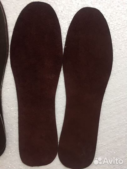 Стельки из натуральной кожи