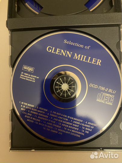 Сд - коллекционный Glenn Miller из 2 шт