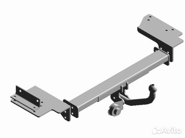 Фаркоп Киа (Kia) Sportage 2005-2010 (кроме а/м с