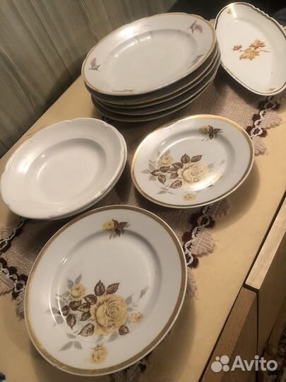 Наборы столовой посуды СССР