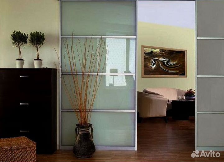 Межкомнатные перегородки стеклянные