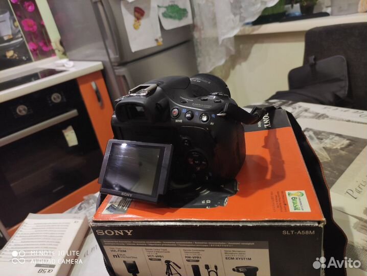 Зеркальный фотоаппарат Sony Alpha SLT-A58