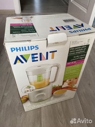Пароварка блендер philips avent