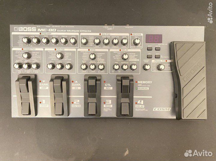 Гитарный процессор Boss ME-80