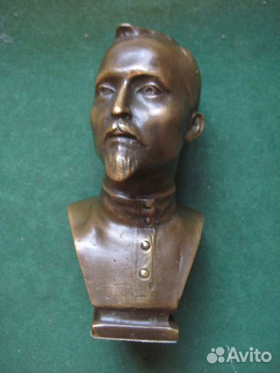 Бюст Дзержинского, бронза