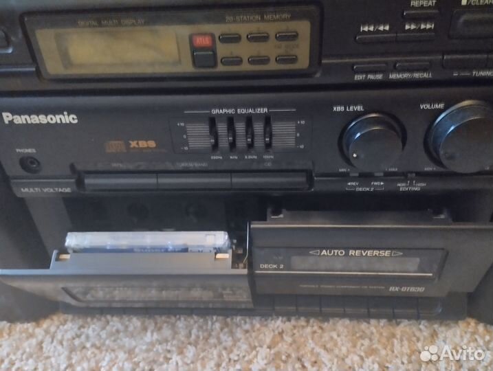 Магнитофон Panasonic RX- DT 630