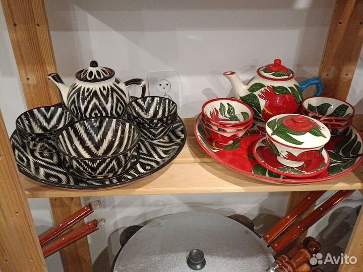 Набор риштанской керамики