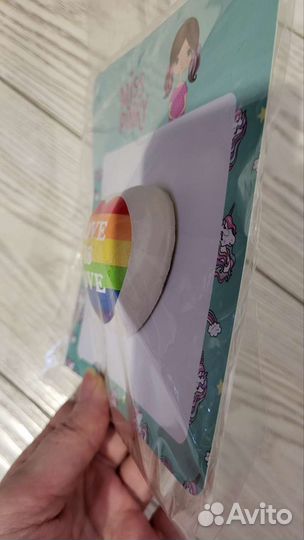 Новый сквиш-наклейка, мялка