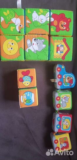 Мягкие кубики мякиши