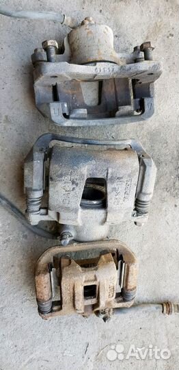 Суппорта тормозные на лачетти