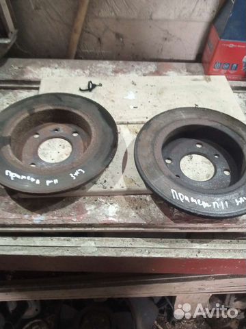 Диск тормозной задний nissan primera р11