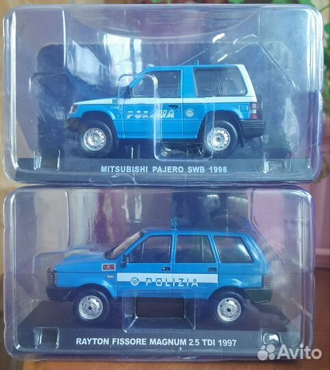 1:43 полицейские машины мира