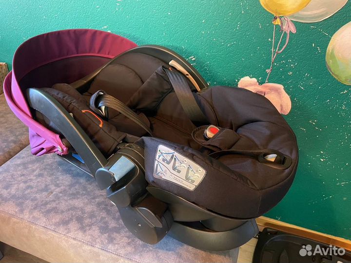 Автолюлька stokke izi sleep с базой