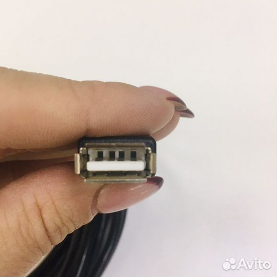 Кабель USB 2.0 A вилка - А розетка, длина 5м