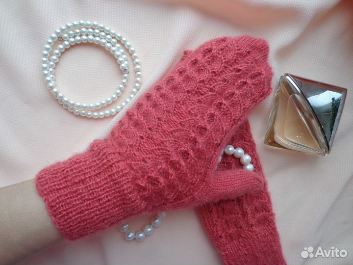 Варежки ручной работы