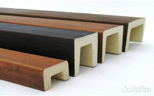 Декоративные фальшбалки 120х120 мм, 3.0 м Классика