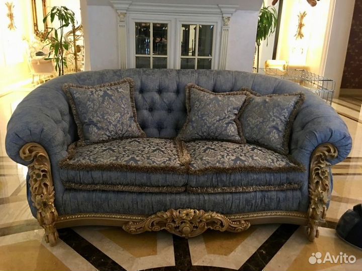 Перетяжка и замена обивки диванов из рогожки