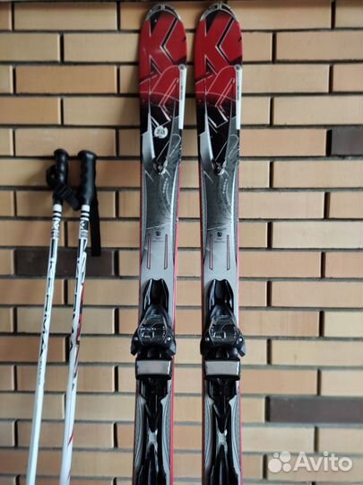Горные лыжи полный комплект