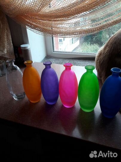 Вазы интерьерные 6 штук