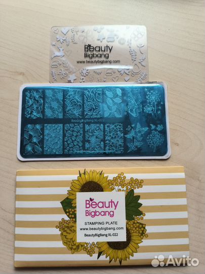 Трафарет Beauty Bigbang для стемпинга ногтей