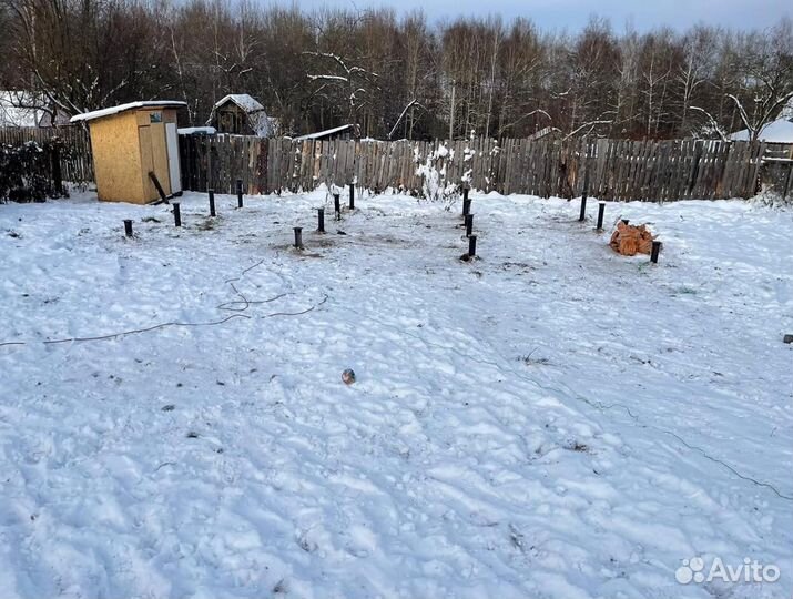 Винтовой фундамент