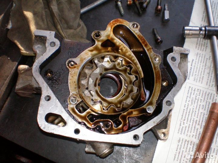 Масляный насос ваз 2114 2110 приора калина