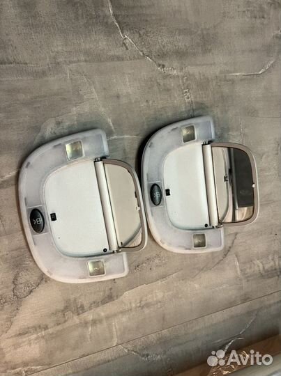 Задние плафоны потолка w220