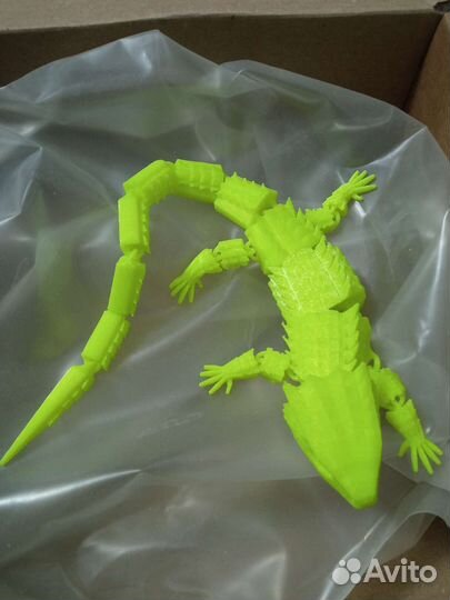 Игрушка антистресс ящерица
