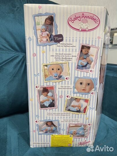 Пупс baby annabell новый оригинал