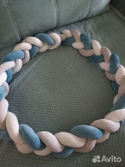 Бортик косичка