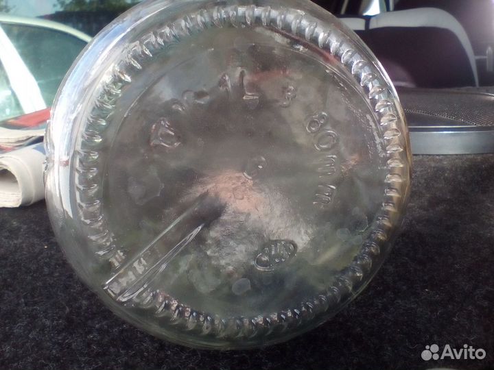 Графин стеклянный, 1 литр