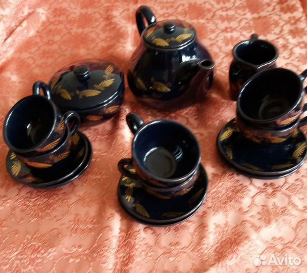 Кофейный сервиз на 6 персон 15 предметов