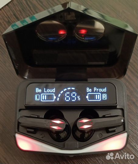 Беспроводные наушники play games М28 + PowerBank