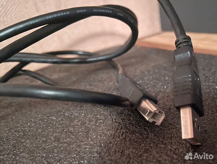 Кабель USB AM/BM (a-b, принтер, сканер и т.п.)