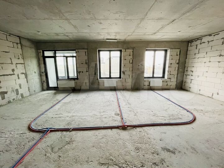 Своб. планировка, 64,1 м², 9/17 эт.